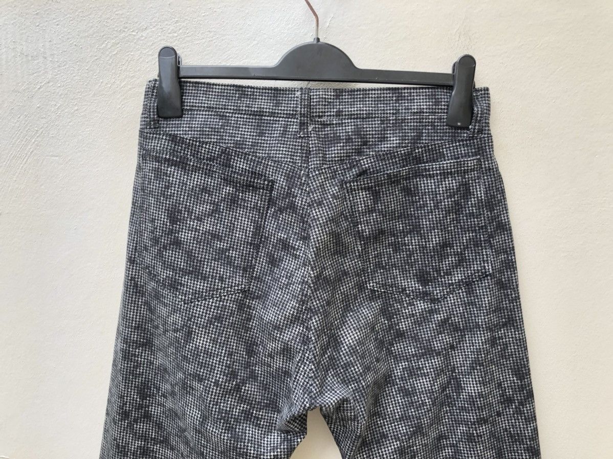 Vintage KROFOFRO Japan Camo Houndstooth Striped Stretch Pant Size US 30 / EU 46 - 13 Thumbnail