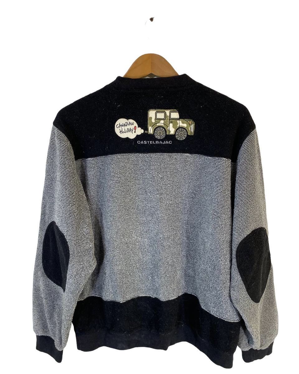 Jean Charles De Castelbajac Vintage Castelbajac Art Sweatshirt Embrioded Nice Designs Size US M / EU 48-50 / 2 - 3 Thumbnail