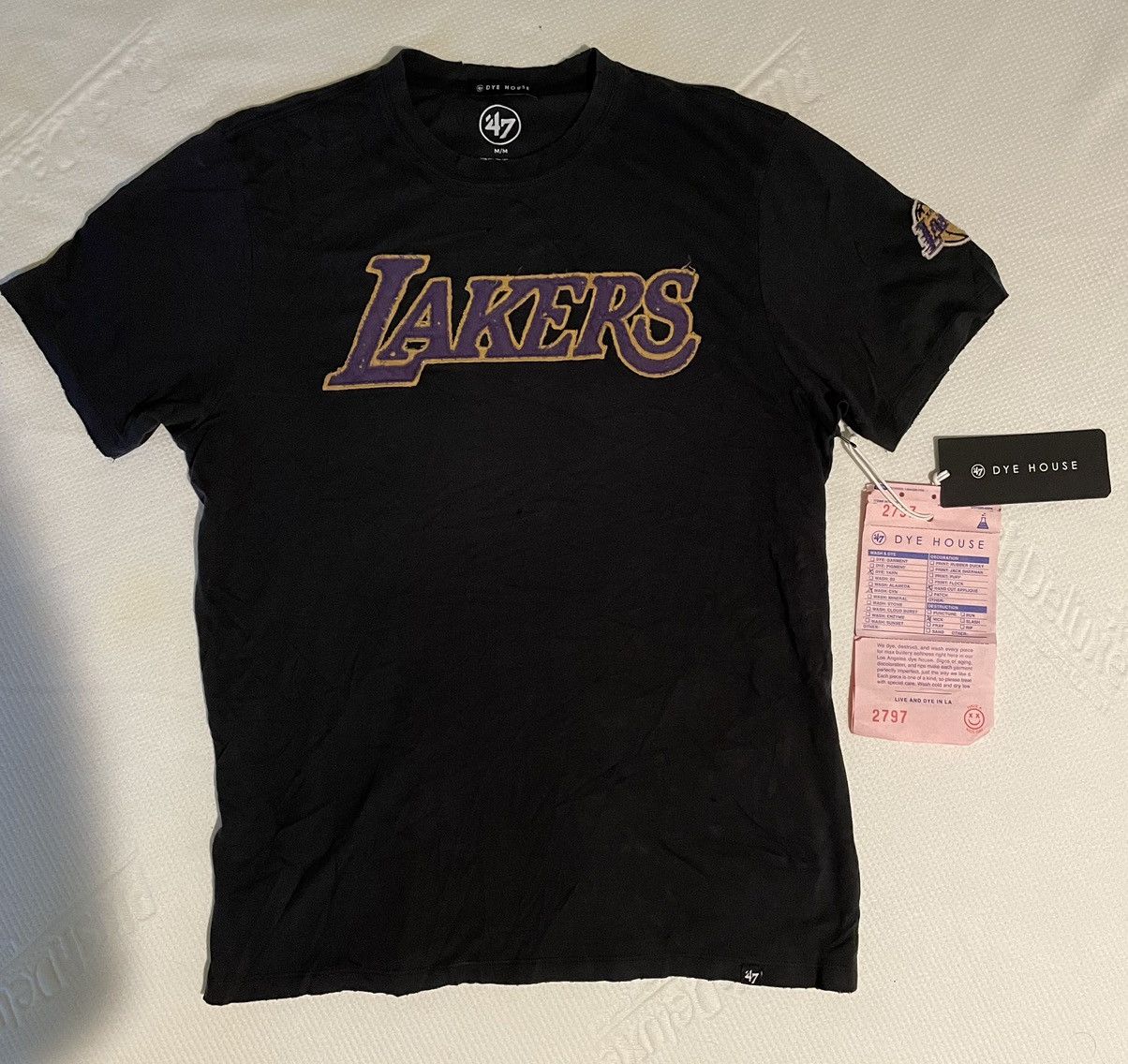 47 Dye House Lakers T-shirt Size US M / EU 48-50 / 2 - 1 Thumbnail