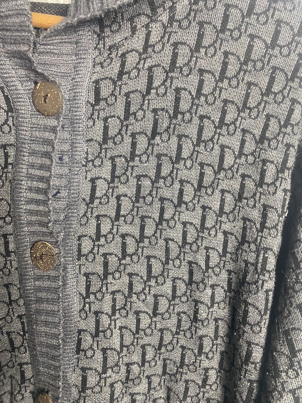 Japanese Brand × Vintage Vintage mariko inspired by christian dior monogram cardigan Size M / US 6-8 / IT 42-44 - 3 Thumbnail