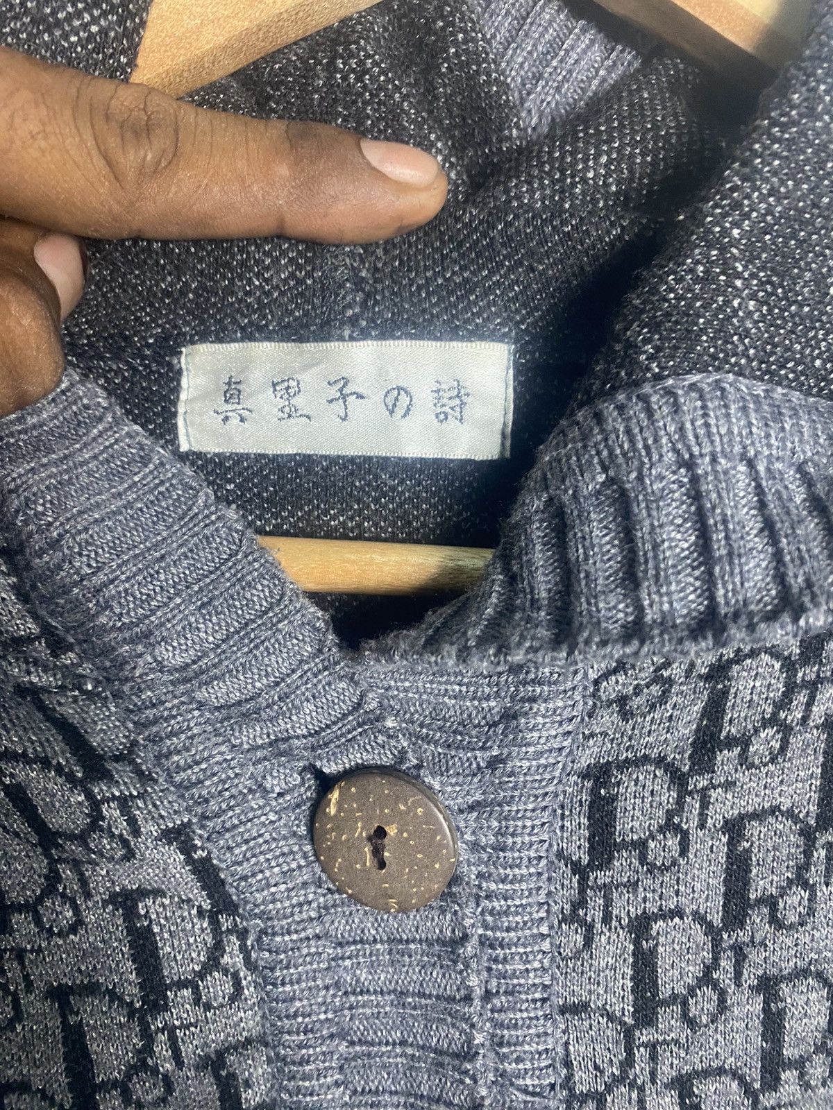 Japanese Brand × Vintage Vintage mariko inspired by christian dior monogram cardigan Size M / US 6-8 / IT 42-44 - 4 Thumbnail