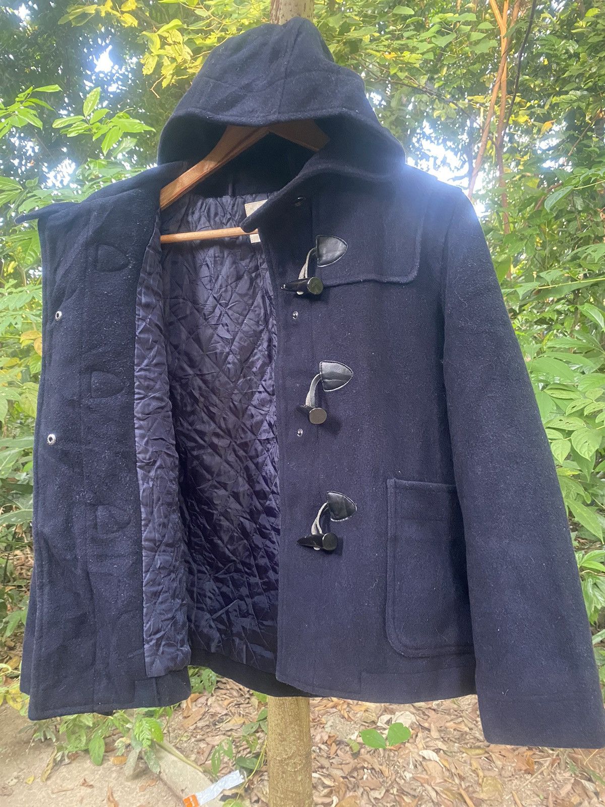 Beams Plus × Vintage BEAMS HEART DUFFER WOLL JACKET Size US M / EU 48-50 / 2 - 3 Thumbnail
