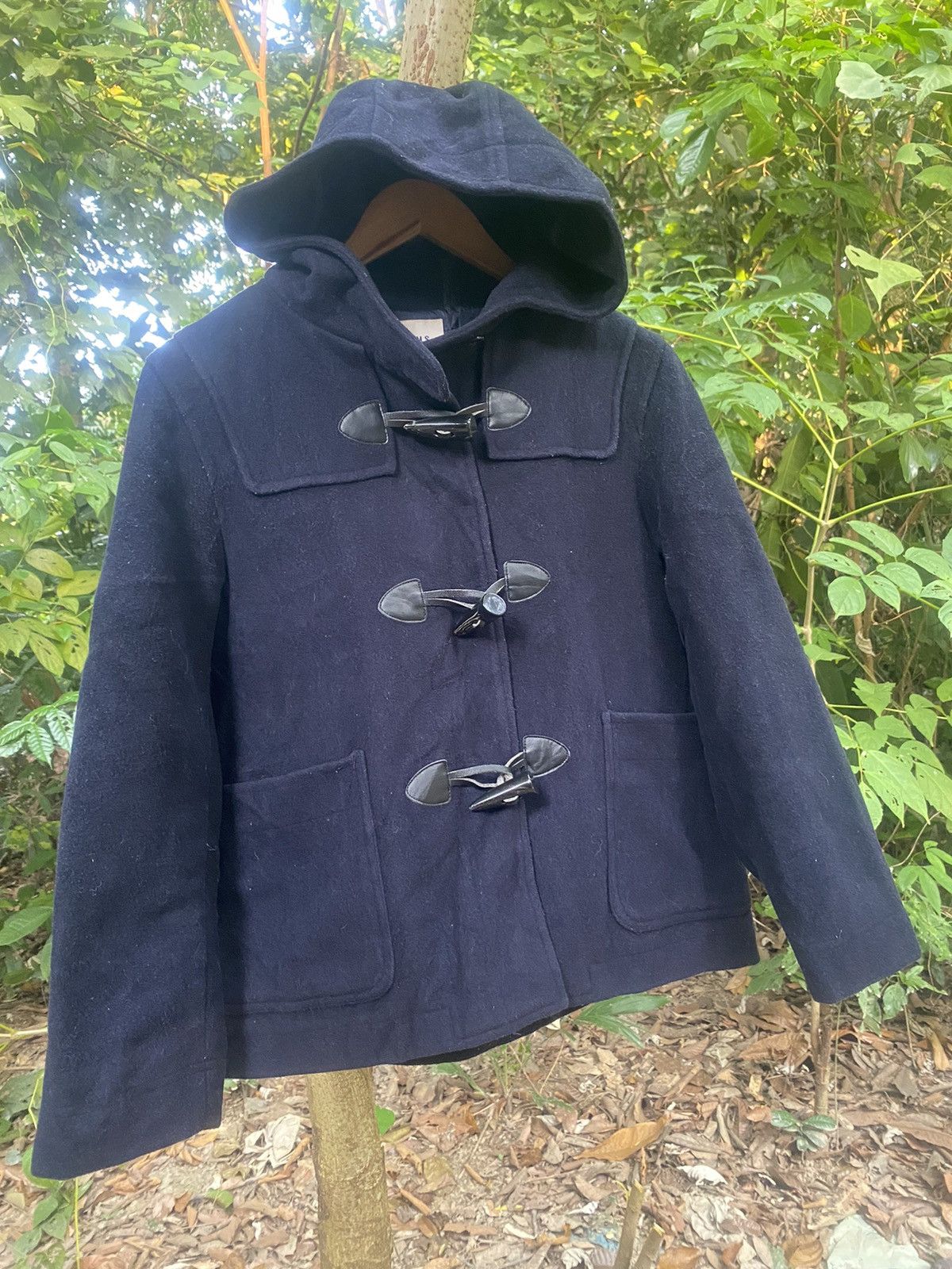 Beams Plus × Vintage BEAMS HEART DUFFER WOLL JACKET Size US M / EU 48-50 / 2 - 1 Thumbnail