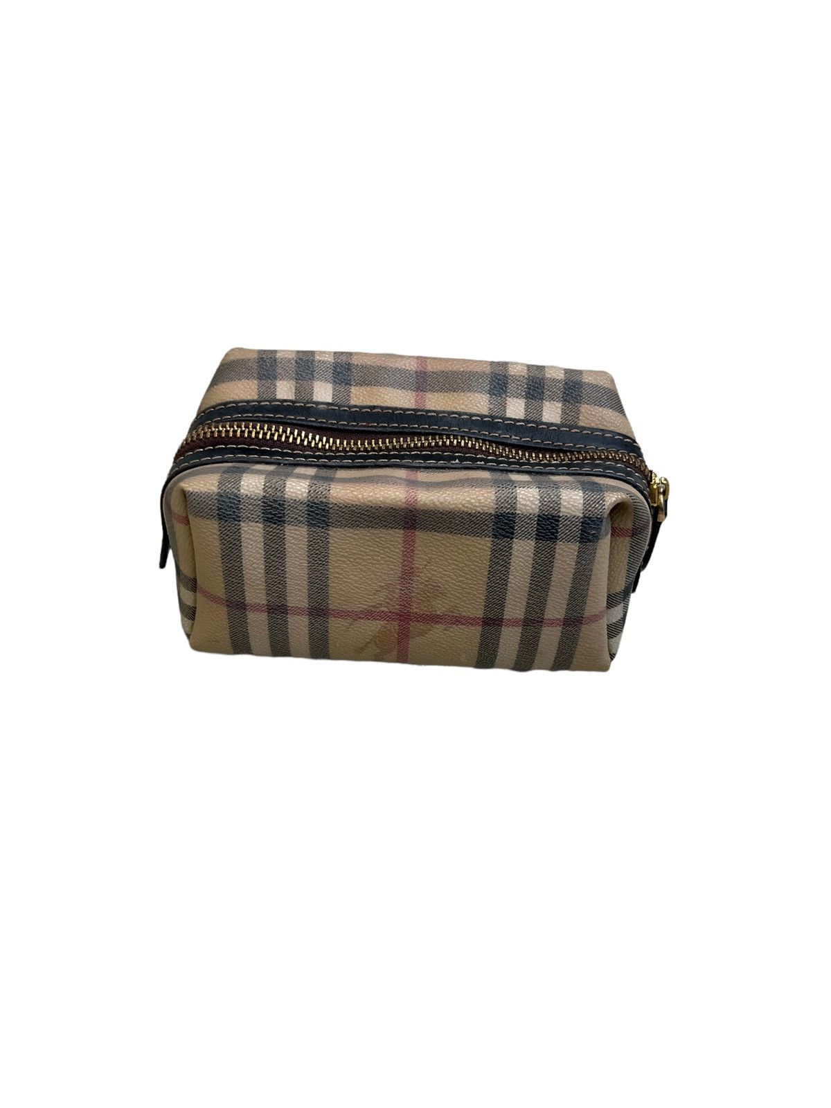 Burberry 🔥Burberry Nova Check Leather Small Bag/Burberry Cosmetic Bag Size ONE SIZE - 3 Thumbnail