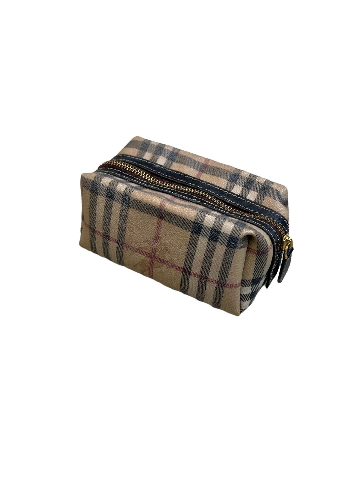 Burberry 🔥Burberry Nova Check Leather Small Bag/Burberry Cosmetic Bag Size ONE SIZE - 1 Thumbnail