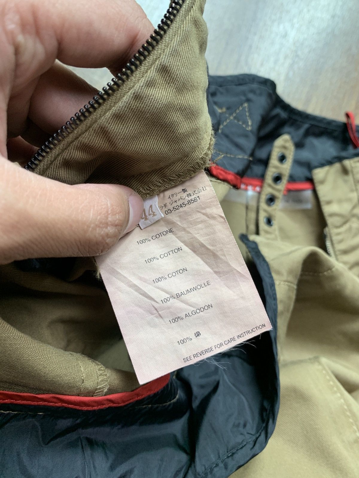 Prada 2000s Flared Buttoned Trousers Size US 30 / EU 46 - 11 Thumbnail