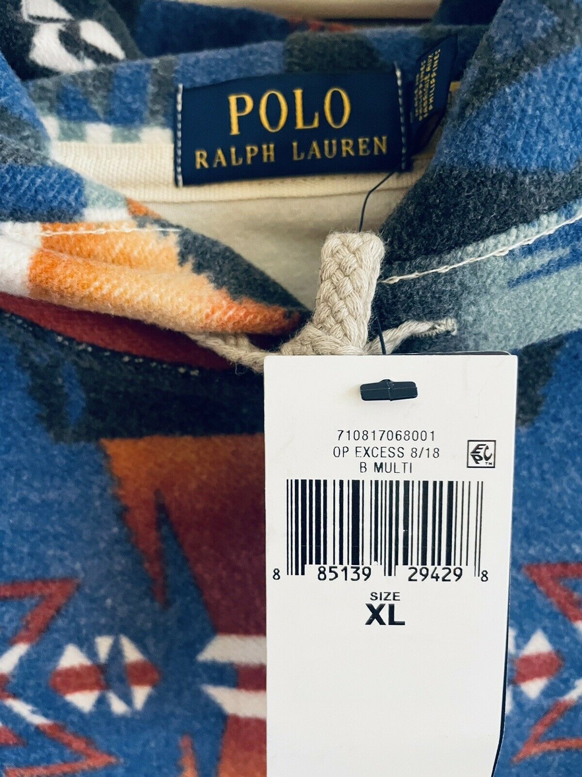Polo Ralph Lauren Polo Ralph Lauren Aztec Southwestern Hoodie XL Size US XL / EU 56 / 4 - 7 Thumbnail