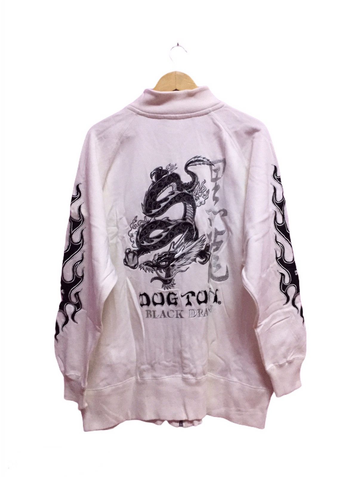 Dogtown Vintage 90s Dog Town Black Dragon Sweatshirts Size X Large Size US XL / EU 56 / 4 - 2 Thumbnail