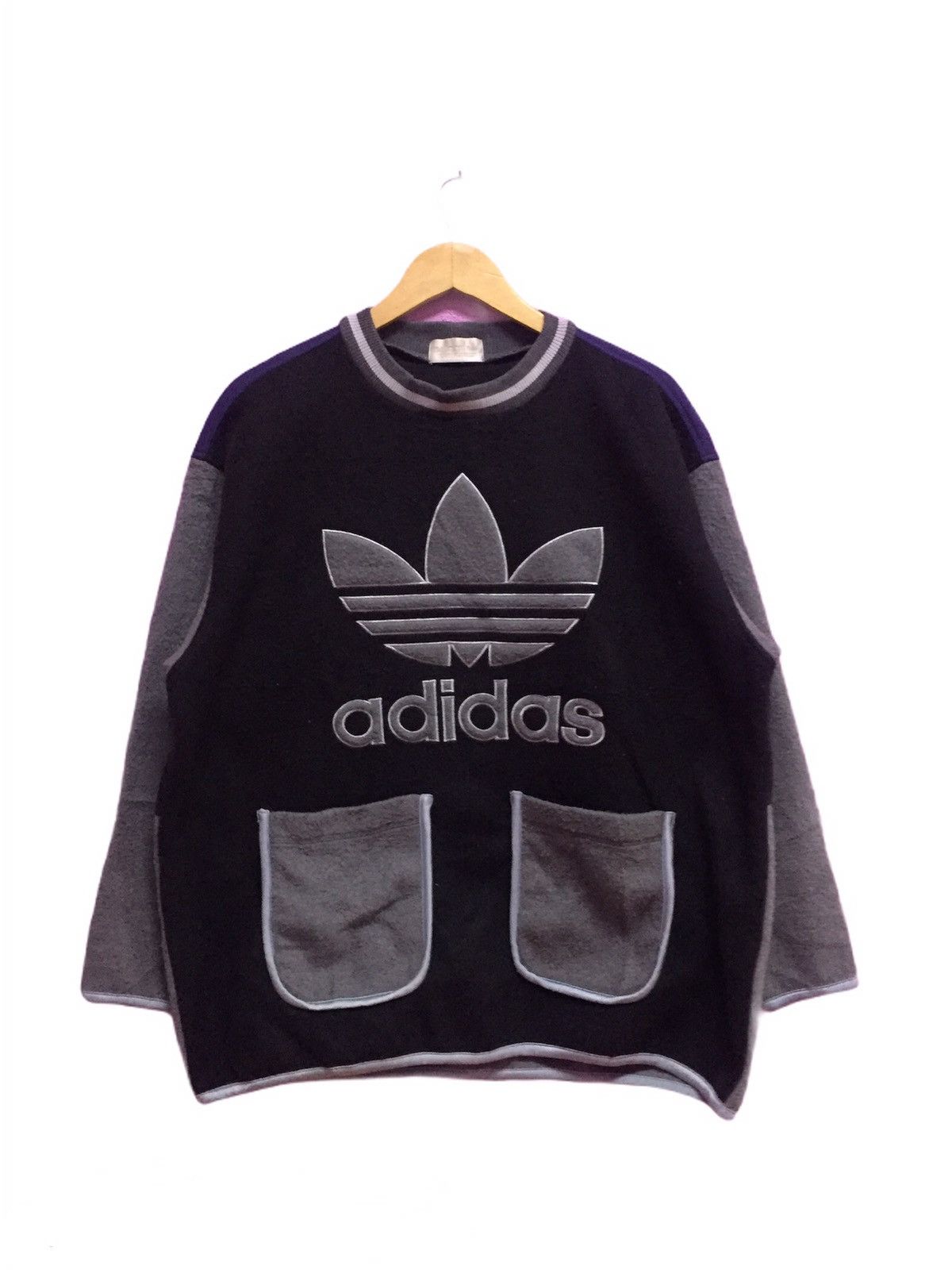 Adidas Pocket Fleece Sweatshirts Size M L