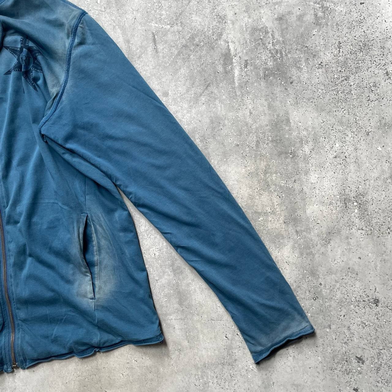 Other Diesel Reversible Full Zip Up Hoodie Faded Blue Size M Size US M / EU 48-50 / 2 - 15 Thumbnail