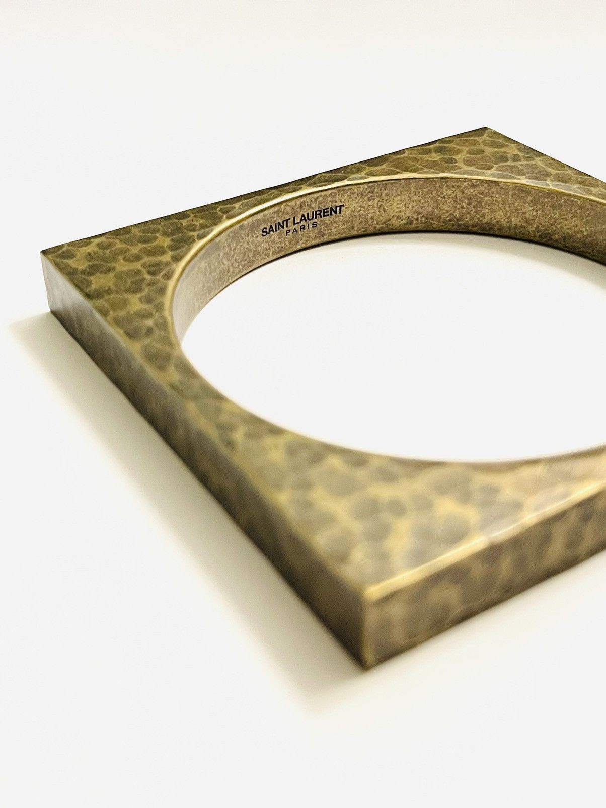 Saint Laurent Paris Saint Laurent Paris Bronze Square Bracelet Size ONE SIZE - 1 Thumbnail