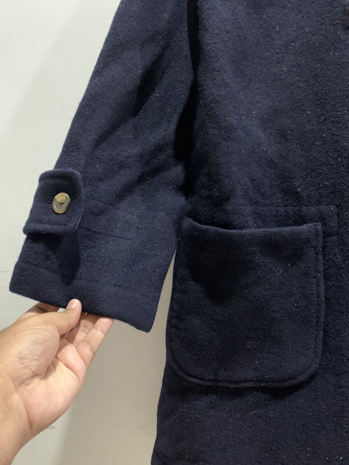 Polo Ralph Lauren × Vintage POLO RALPH LAUREN Hoodie/Long Coat Size M Fit XL Size US XL / EU 56 / 4 - 4 Thumbnail