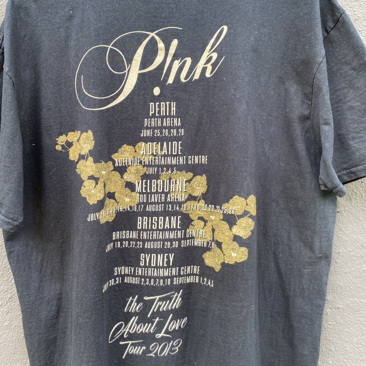 Band Tees Thrashed Faded Vintage Y2K Pink American Singer ERD GRUNGE T Size US XL / EU 56 / 4 - 4 Thumbnail