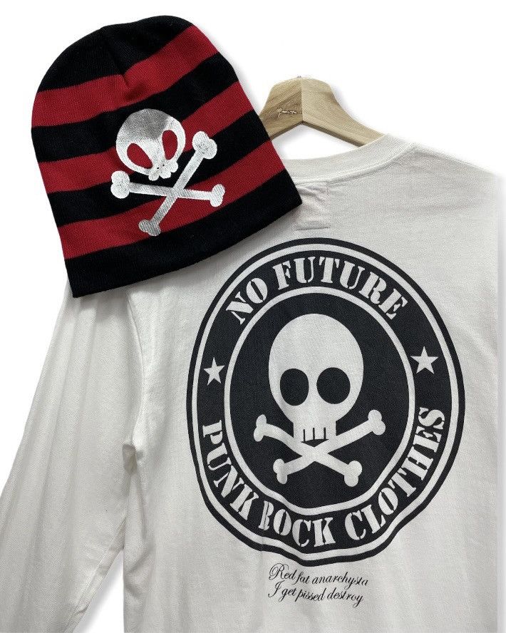 No Future NOFUTURE Punk Rock Clothes Skull Skeleton Long Sleeve Shirt Size US S / EU 44-46 / 1 - 1 Thumbnail