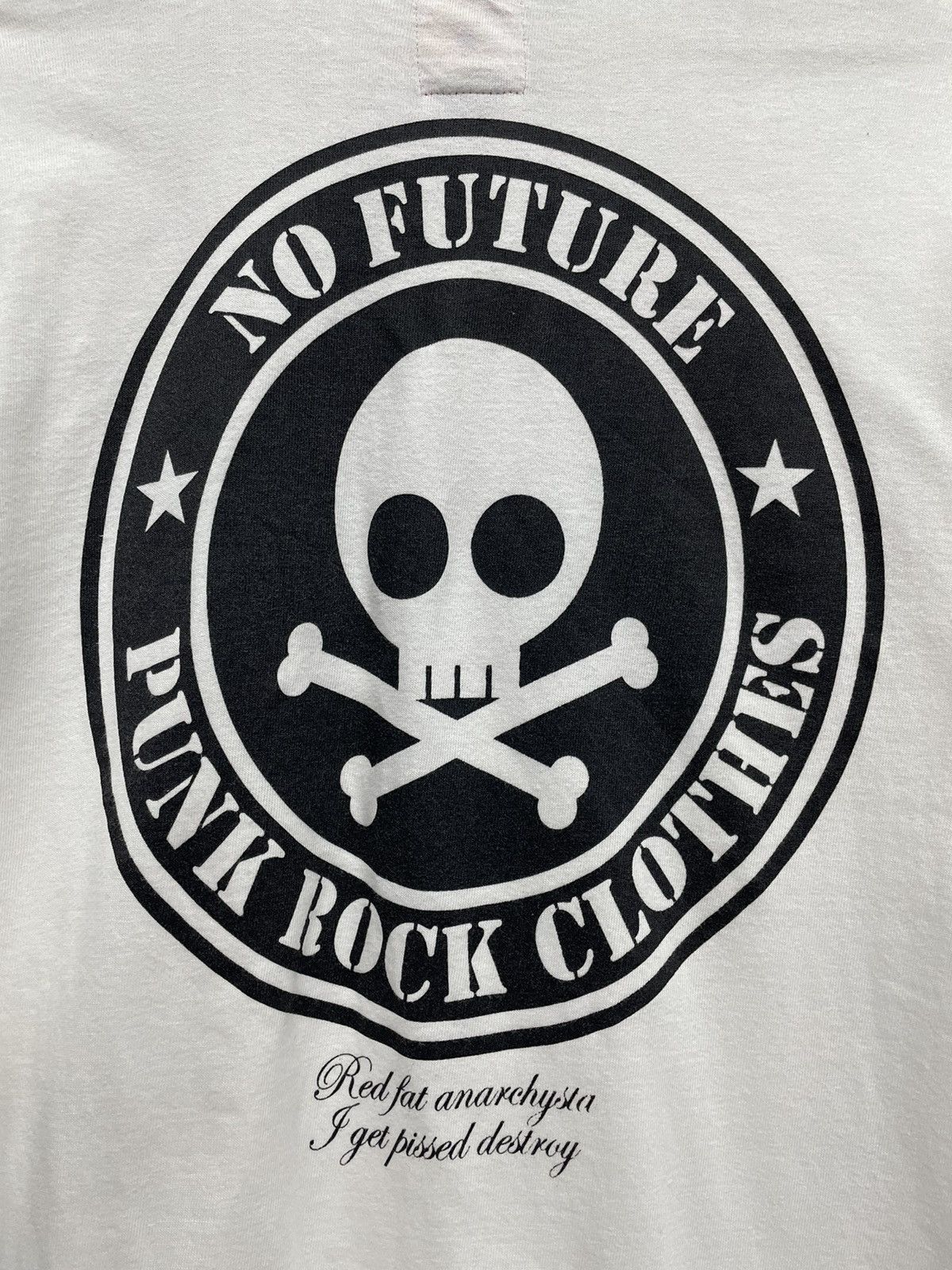 No Future NOFUTURE Punk Rock Clothes Skull Skeleton Long Sleeve Shirt Size US S / EU 44-46 / 1 - 4 Thumbnail