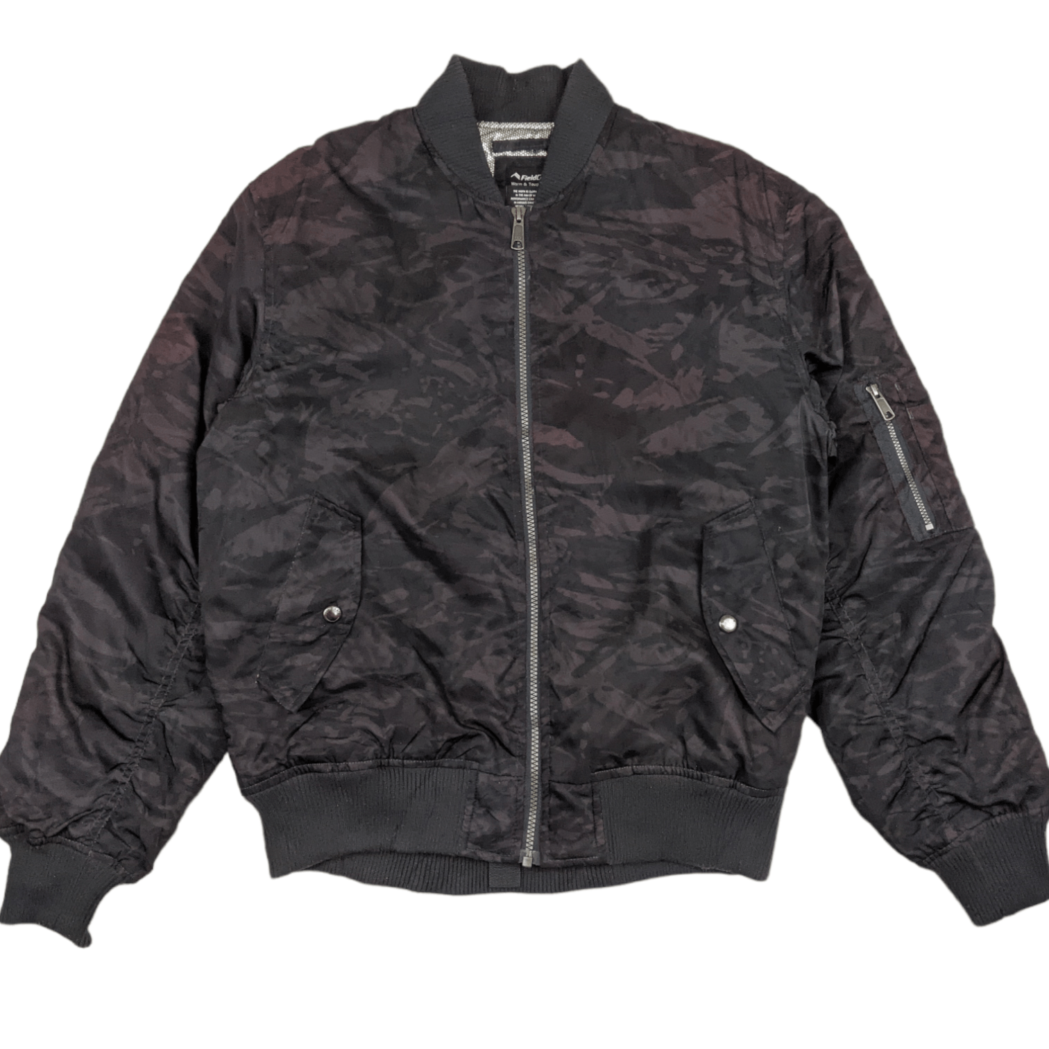 Japanese Brand Japan FIELD CORE Camouflage Flight Bomber Jacket Size US M / EU 48-50 / 2 - 2 Thumbnail