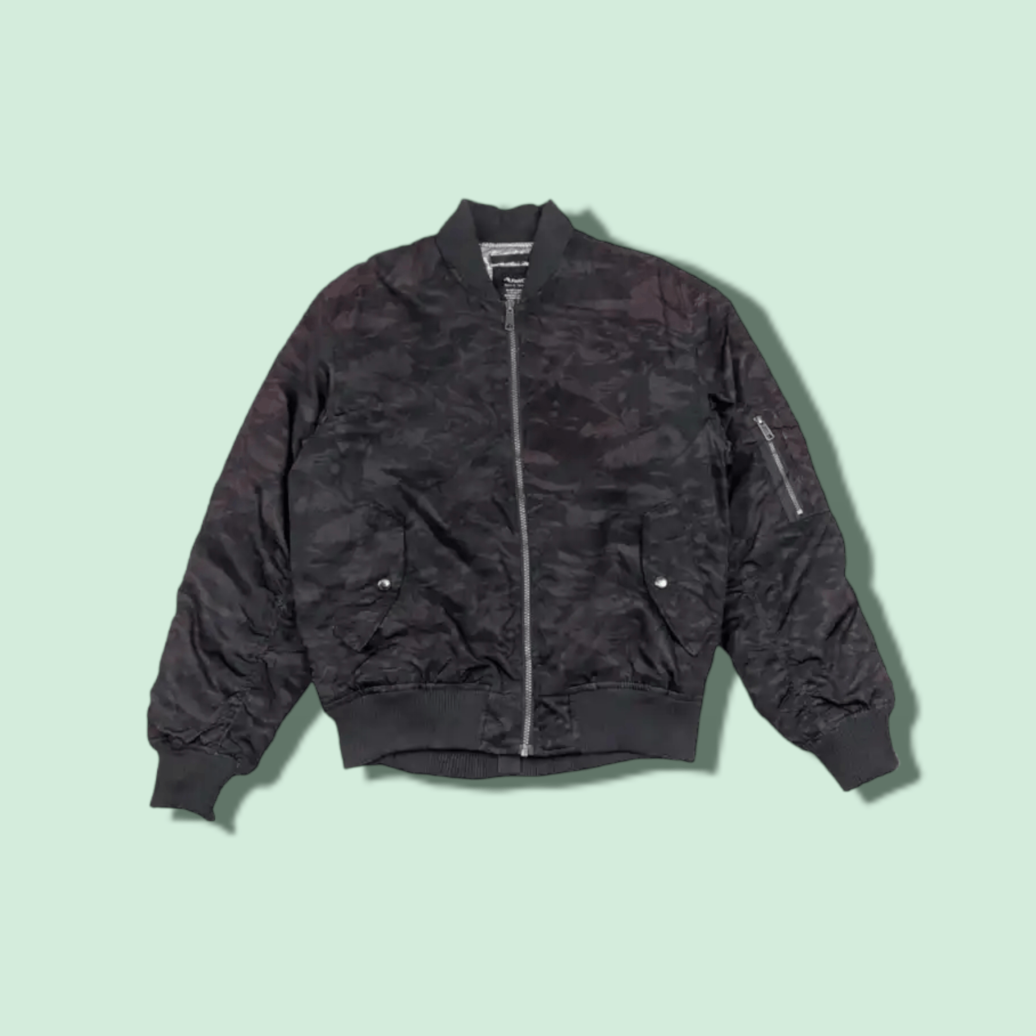 Japanese Brand Japan FIELD CORE Camouflage Flight Bomber Jacket Size US M / EU 48-50 / 2 - 1 Thumbnail