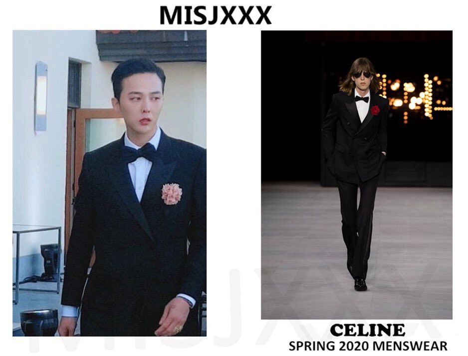Celine × Hedi Slimane SS20 Double Satin Collar Jacket sz50 Size 50S - 11 Thumbnail
