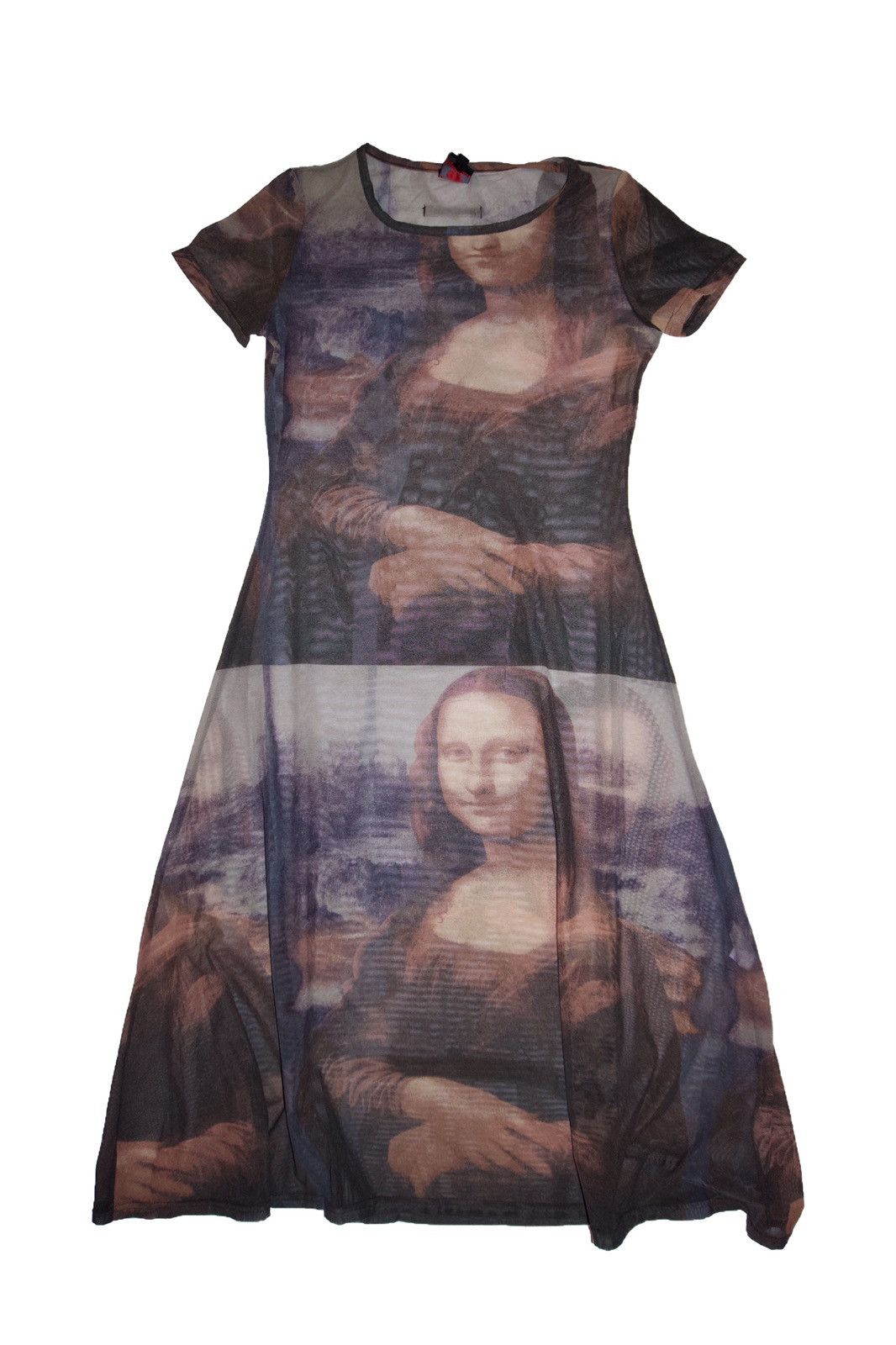 Jean Paul Gaultier Jean Paul gaultier 1985 Mona Lisa mesh dress Size M / US 6-8 / IT 42-44 - 3 Thumbnail