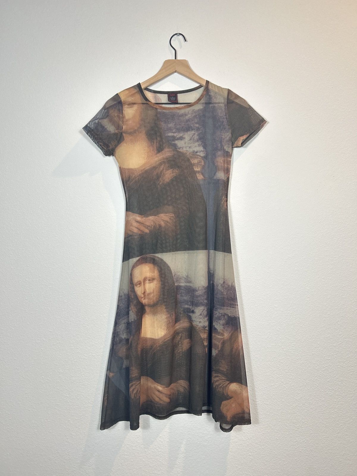 Jean Paul Gaultier Jean Paul gaultier 1985 Mona Lisa mesh dress Size M / US 6-8 / IT 42-44 - 1 Thumbnail