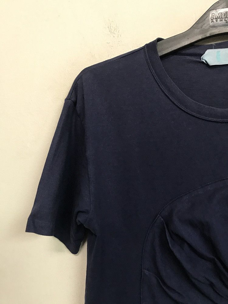 Issey Miyake Vintage I.S Issey Miyake Unique Design Blue t shirt Size US M / EU 48-50 / 2 - 3 Thumbnail
