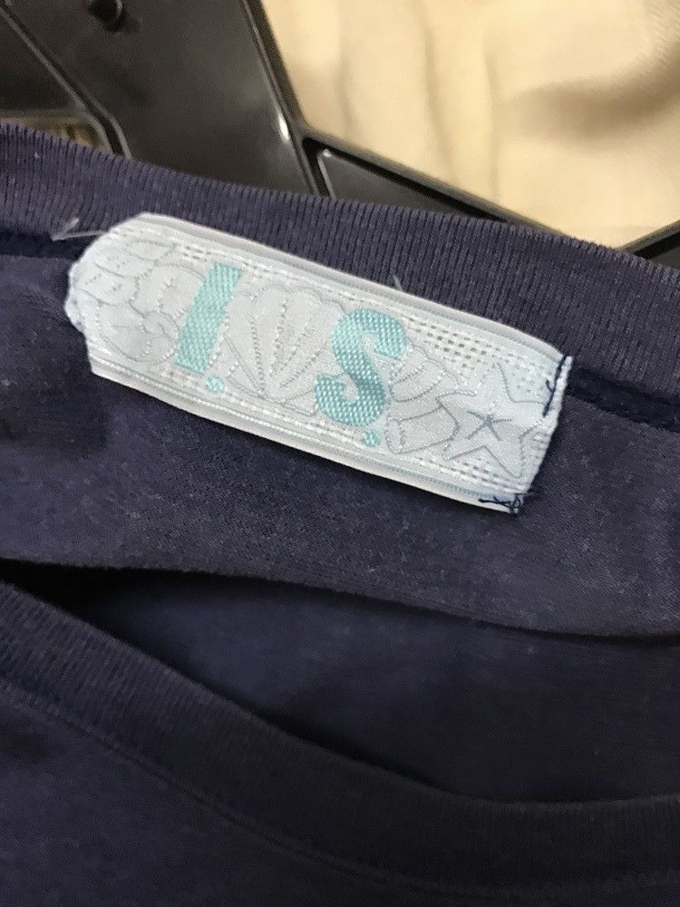 Issey Miyake Vintage I.S Issey Miyake Unique Design Blue t shirt Size US M / EU 48-50 / 2 - 13 Thumbnail