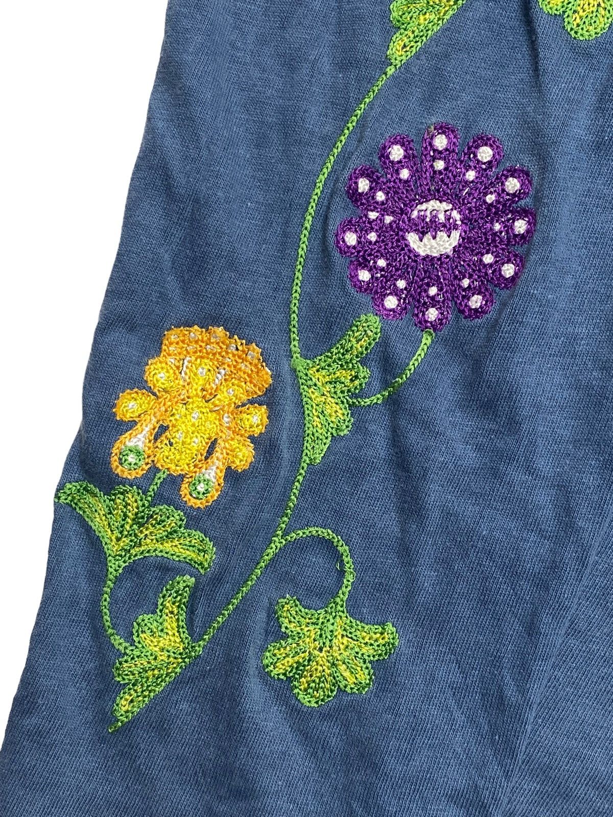 Hysteric Glamour 1980s Hysteric - Drug & Rock’n Roll Embroidery Flower LS Size US L / EU 52-54 / 3 - 3 Thumbnail