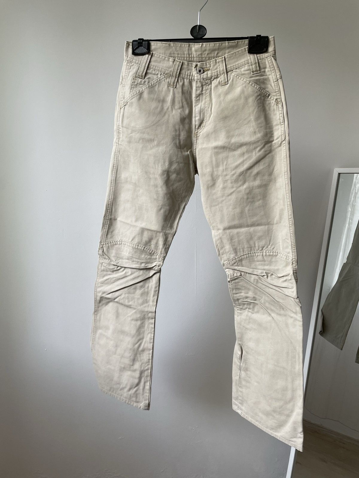 G-Star Vintage G Star Raw pants leg flare double knee Size US 32 / EU 48 - 8 Thumbnail
