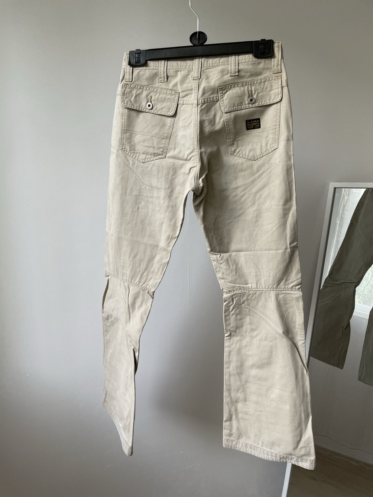 G-Star Vintage G Star Raw pants leg flare double knee Size US 32 / EU 48 - 5 Thumbnail