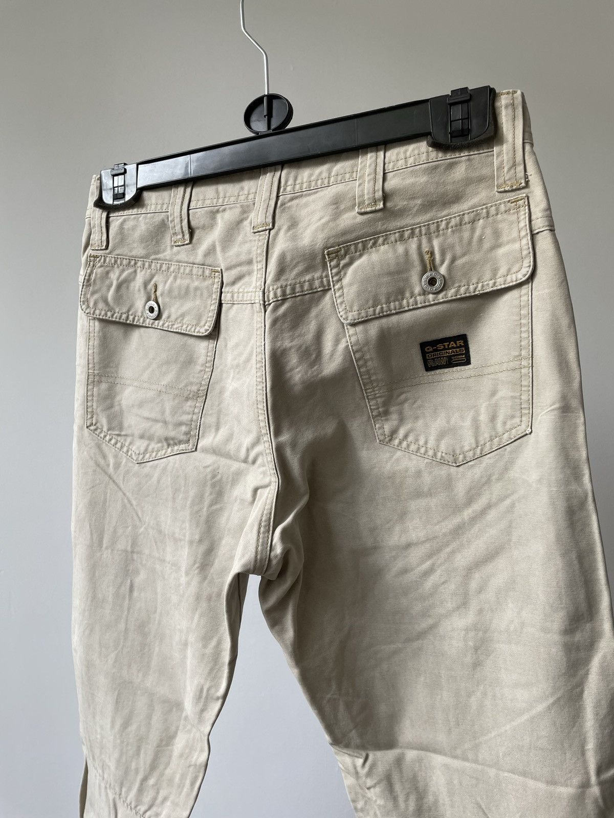 G-Star Vintage G Star Raw pants leg flare double knee Size US 32 / EU 48 - 4 Thumbnail