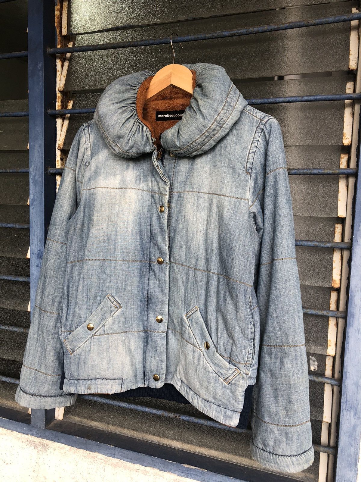Issey Miyake Vintage Issey Miyake Mercibeaucoup Distressed Denim Jackets Size M / US 6-8 / IT 42-44 - 6 Thumbnail