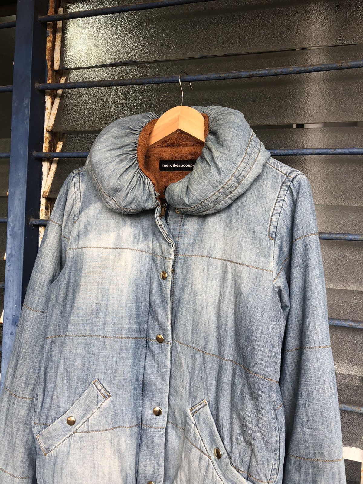 Issey Miyake Vintage Issey Miyake Mercibeaucoup Distressed Denim Jackets Size M / US 6-8 / IT 42-44 - 5 Thumbnail