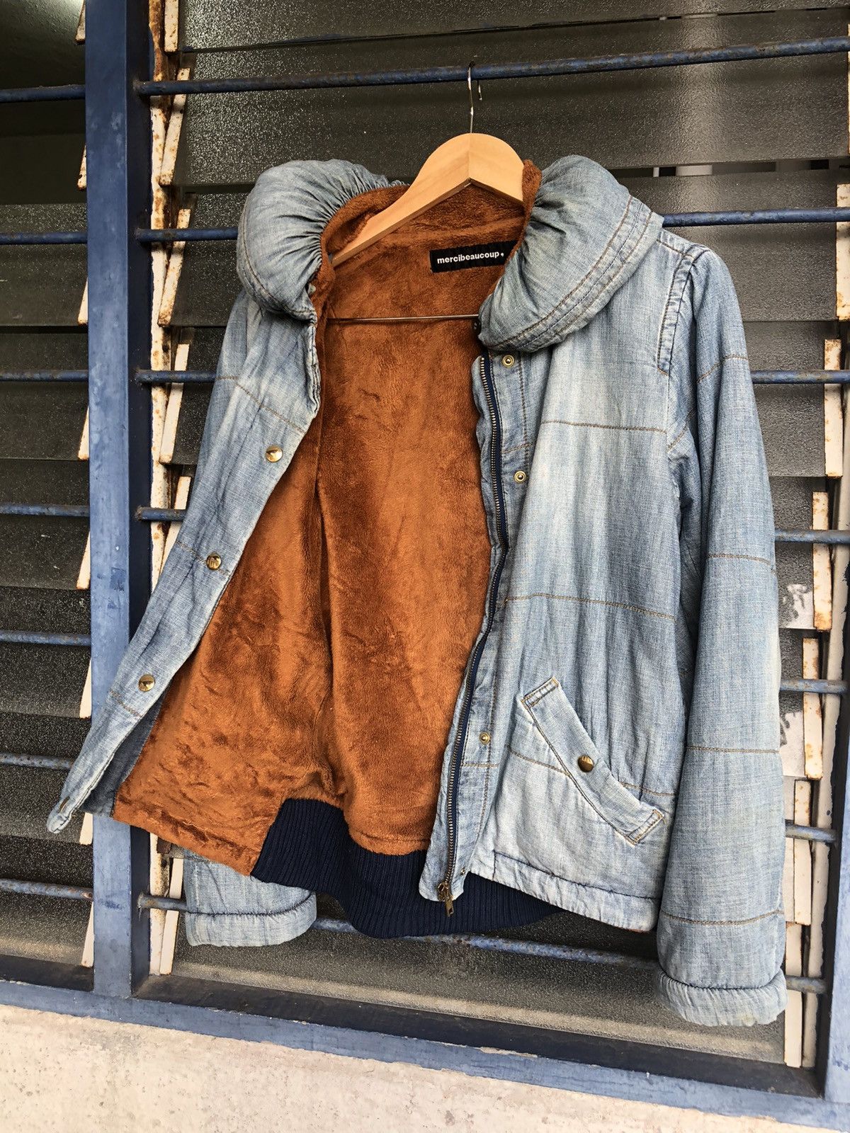 Issey Miyake Vintage Issey Miyake Mercibeaucoup Distressed Denim Jackets Size M / US 6-8 / IT 42-44 - 3 Thumbnail