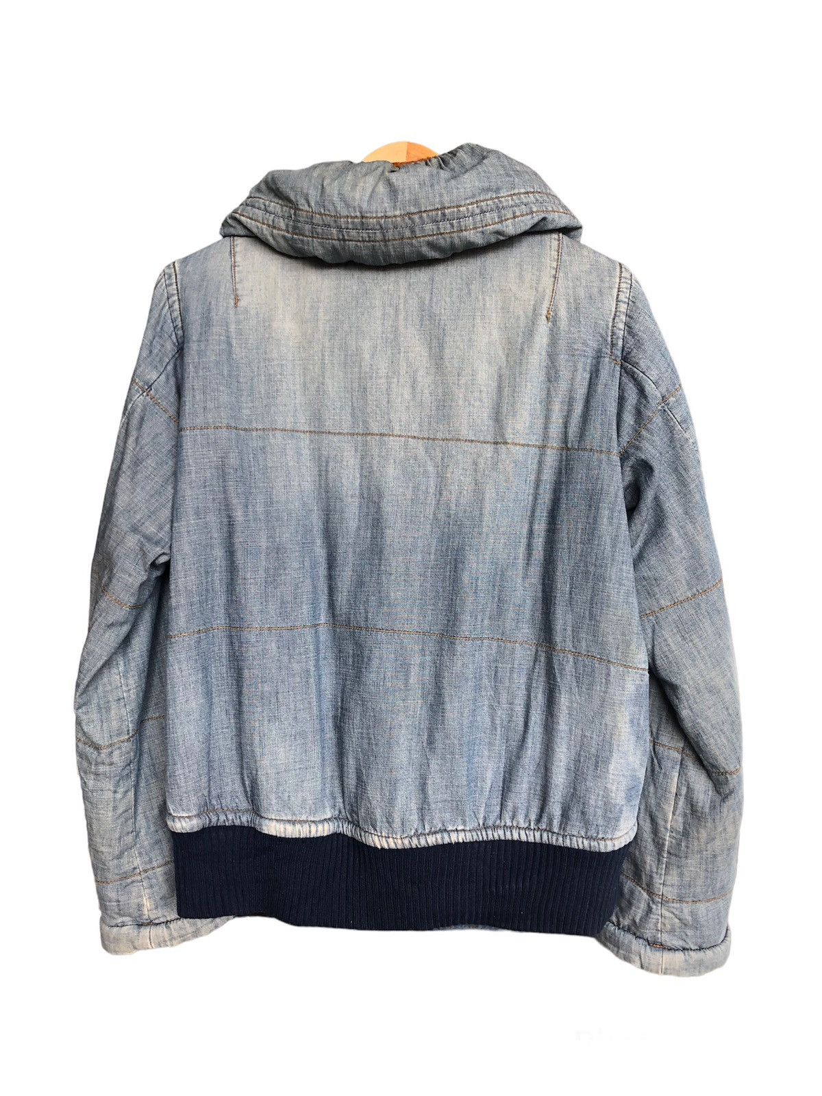 Issey Miyake Vintage Issey Miyake Mercibeaucoup Distressed Denim Jackets Size M / US 6-8 / IT 42-44 - 2 Thumbnail
