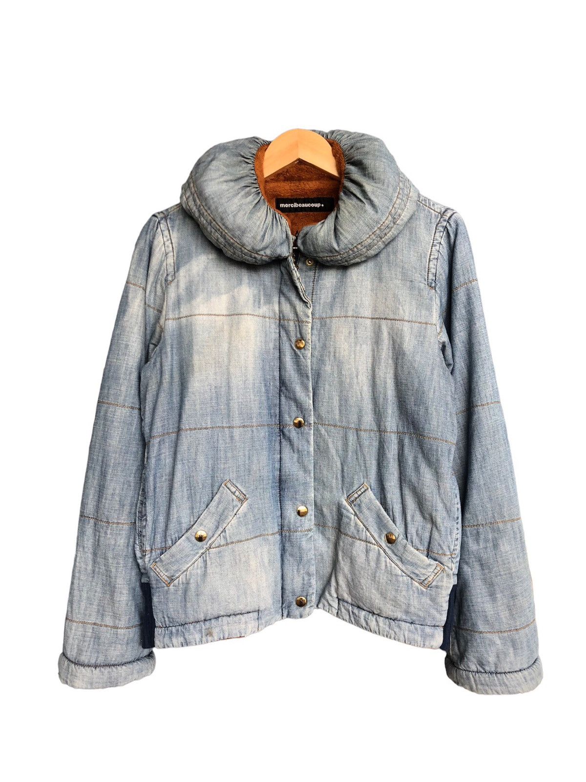 Issey Miyake Vintage Issey Miyake Mercibeaucoup Distressed Denim Jackets Size M / US 6-8 / IT 42-44 - 1 Thumbnail