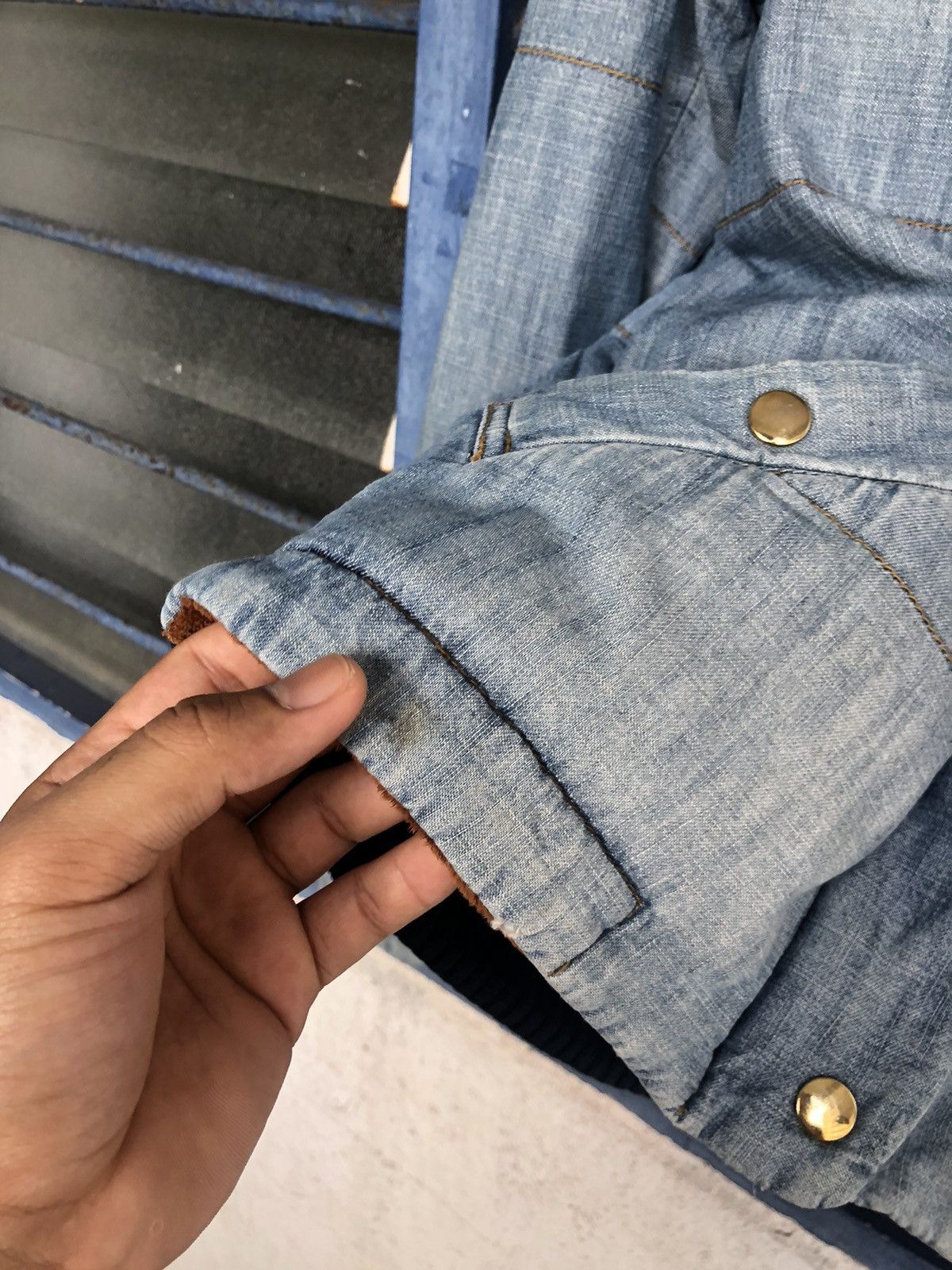 Issey Miyake Vintage Issey Miyake Mercibeaucoup Distressed Denim Jackets Size M / US 6-8 / IT 42-44 - 9 Thumbnail