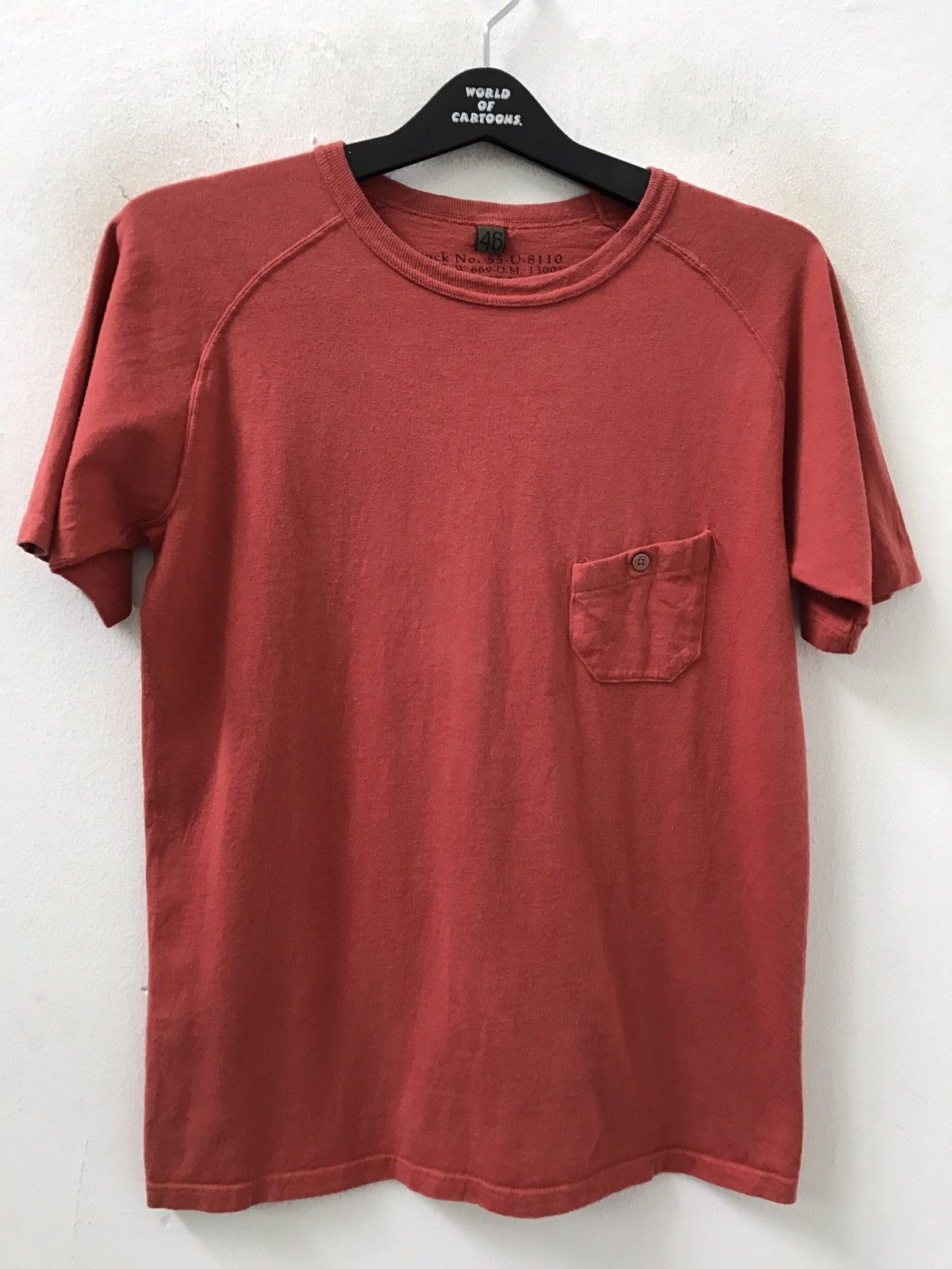 Nigel Cabourn Nigel Cabourn Small Single Pocket plain Military t shirt Size US S / EU 44-46 / 1 - 1 Thumbnail