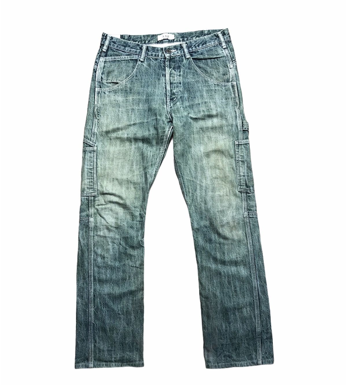 Yohji Yamamoto Yohji Yamamoto A.A.R Yohji Design Studio Multi Pocket Jeans Size US 33 - 1 Thumbnail
