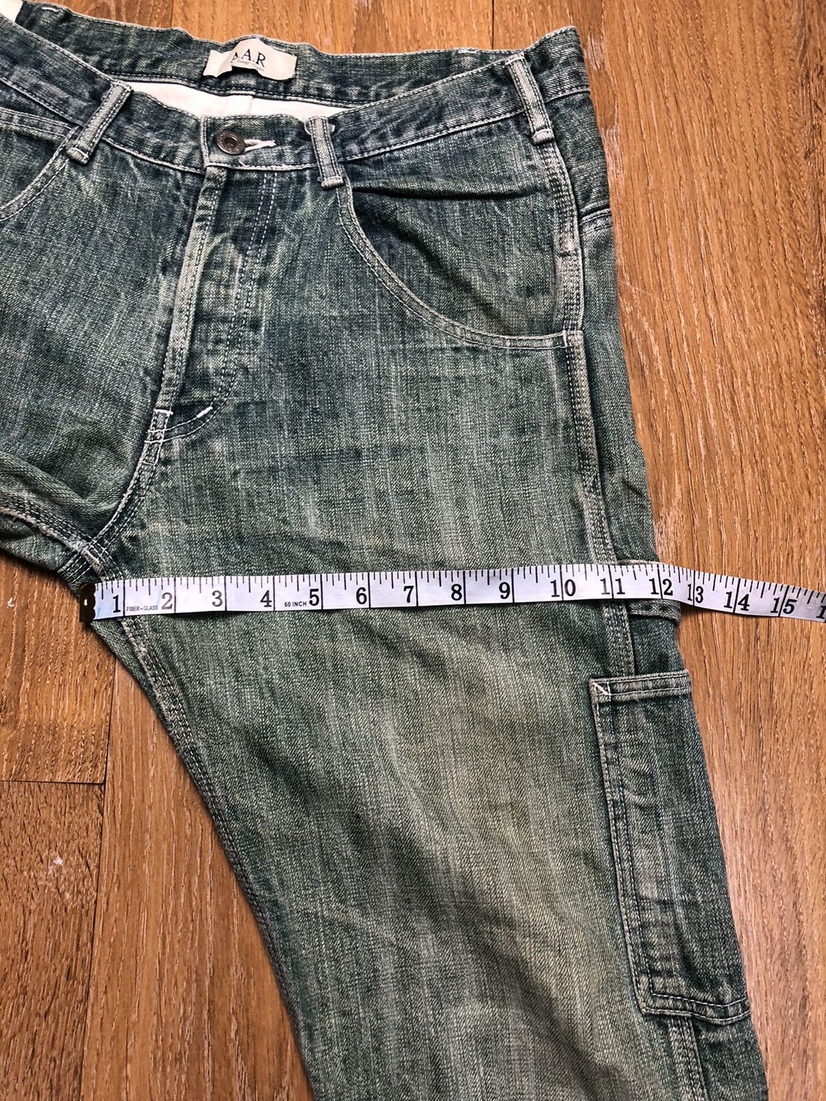 Yohji Yamamoto Yohji Yamamoto A.A.R Yohji Design Studio Multi Pocket Jeans Size US 33 - 11 Thumbnail