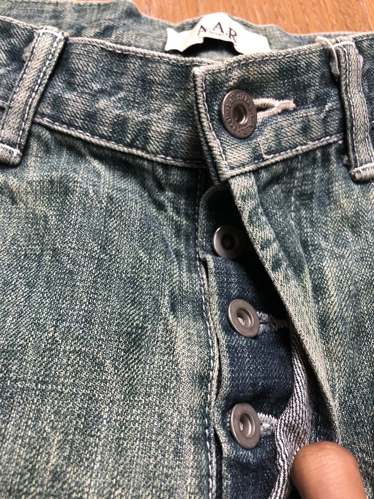 Yohji Yamamoto Yohji Yamamoto A.A.R Yohji Design Studio Multi Pocket Jeans Size US 33 - 19 Thumbnail