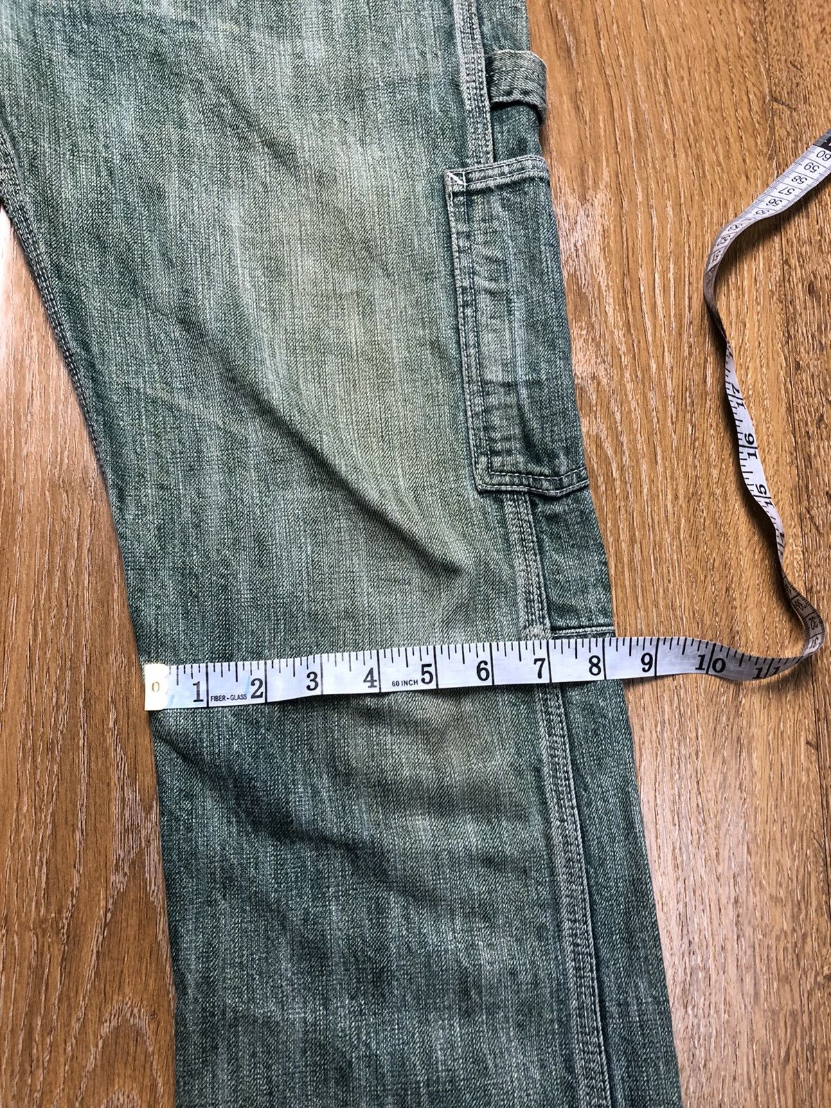 Yohji Yamamoto Yohji Yamamoto A.A.R Yohji Design Studio Multi Pocket Jeans Size US 33 - 12 Thumbnail