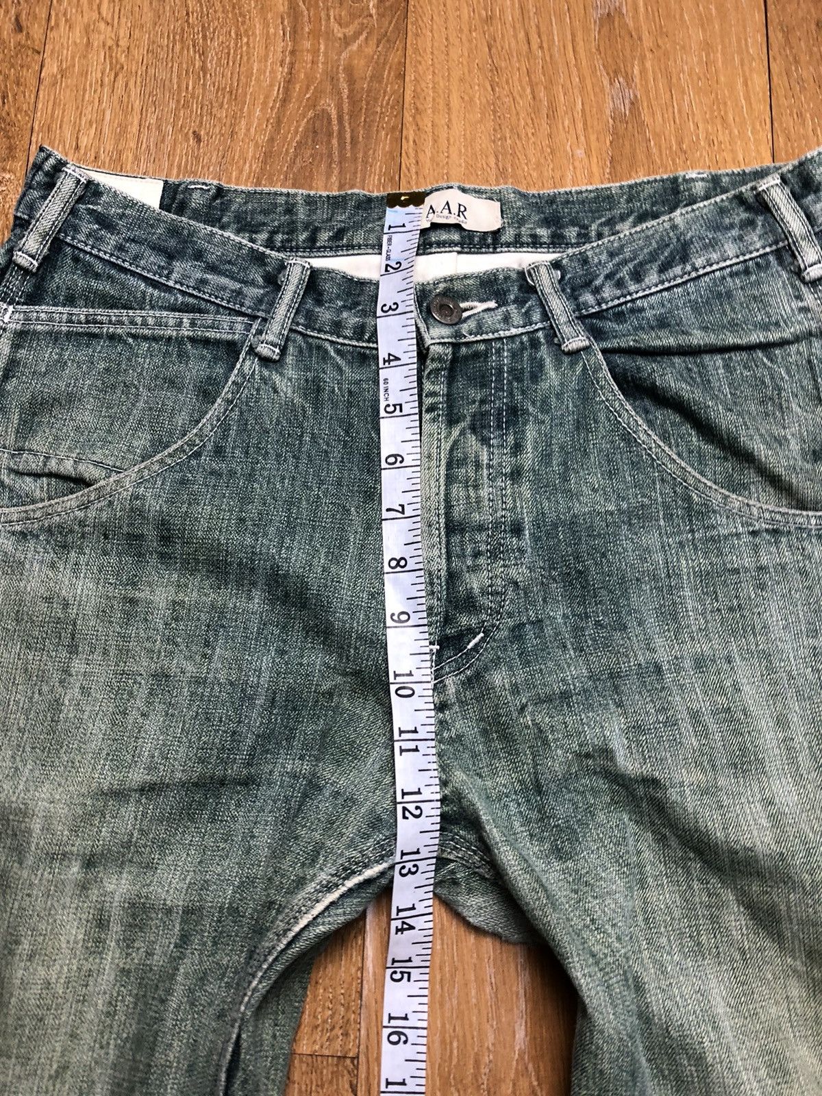 Yohji Yamamoto Yohji Yamamoto A.A.R Yohji Design Studio Multi Pocket Jeans Size US 33 - 10 Thumbnail