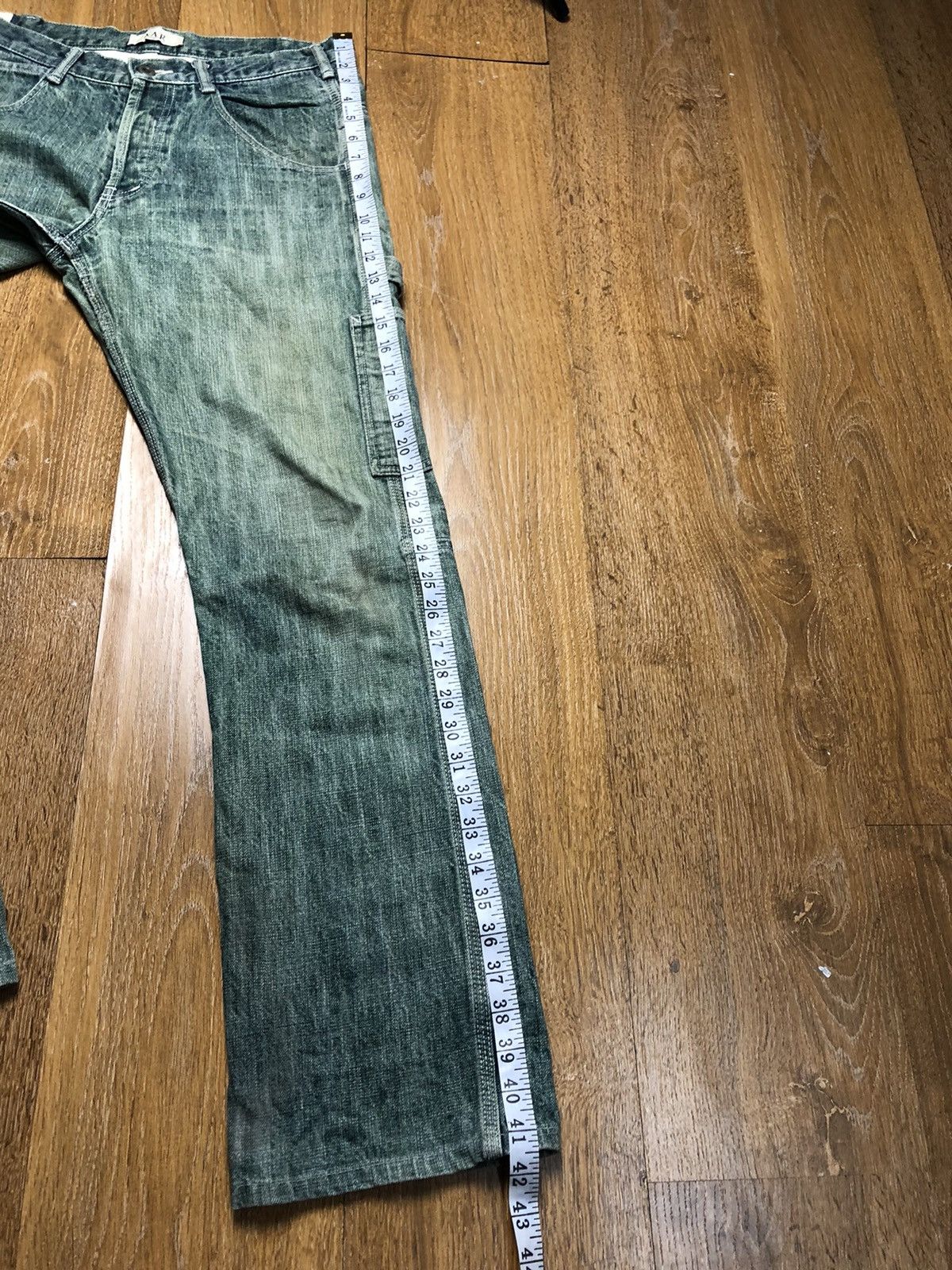Yohji Yamamoto Yohji Yamamoto A.A.R Yohji Design Studio Multi Pocket Jeans Size US 33 - 15 Thumbnail