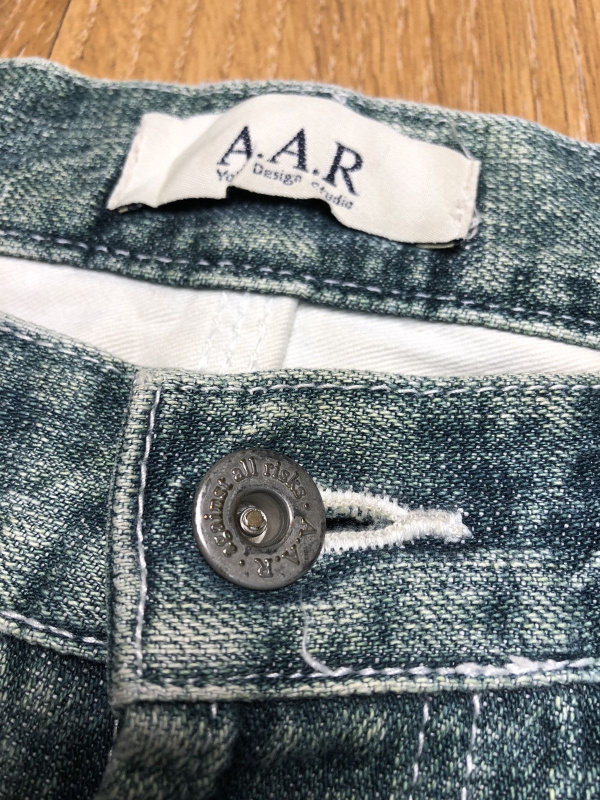 Yohji Yamamoto Yohji Yamamoto A.A.R Yohji Design Studio Multi Pocket Jeans Size US 33 - 6 Thumbnail