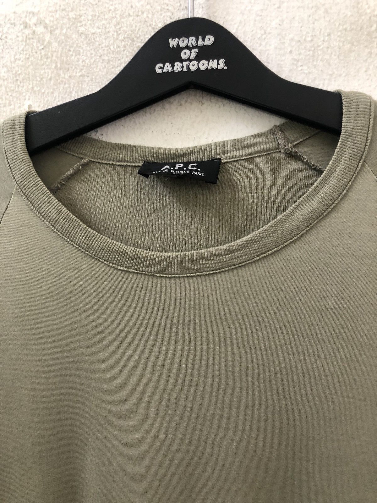 A.P.C. Vintage Made in France Hybrid Long Sleeve t shirt Size US L / EU 52-54 / 3 - 2 Thumbnail