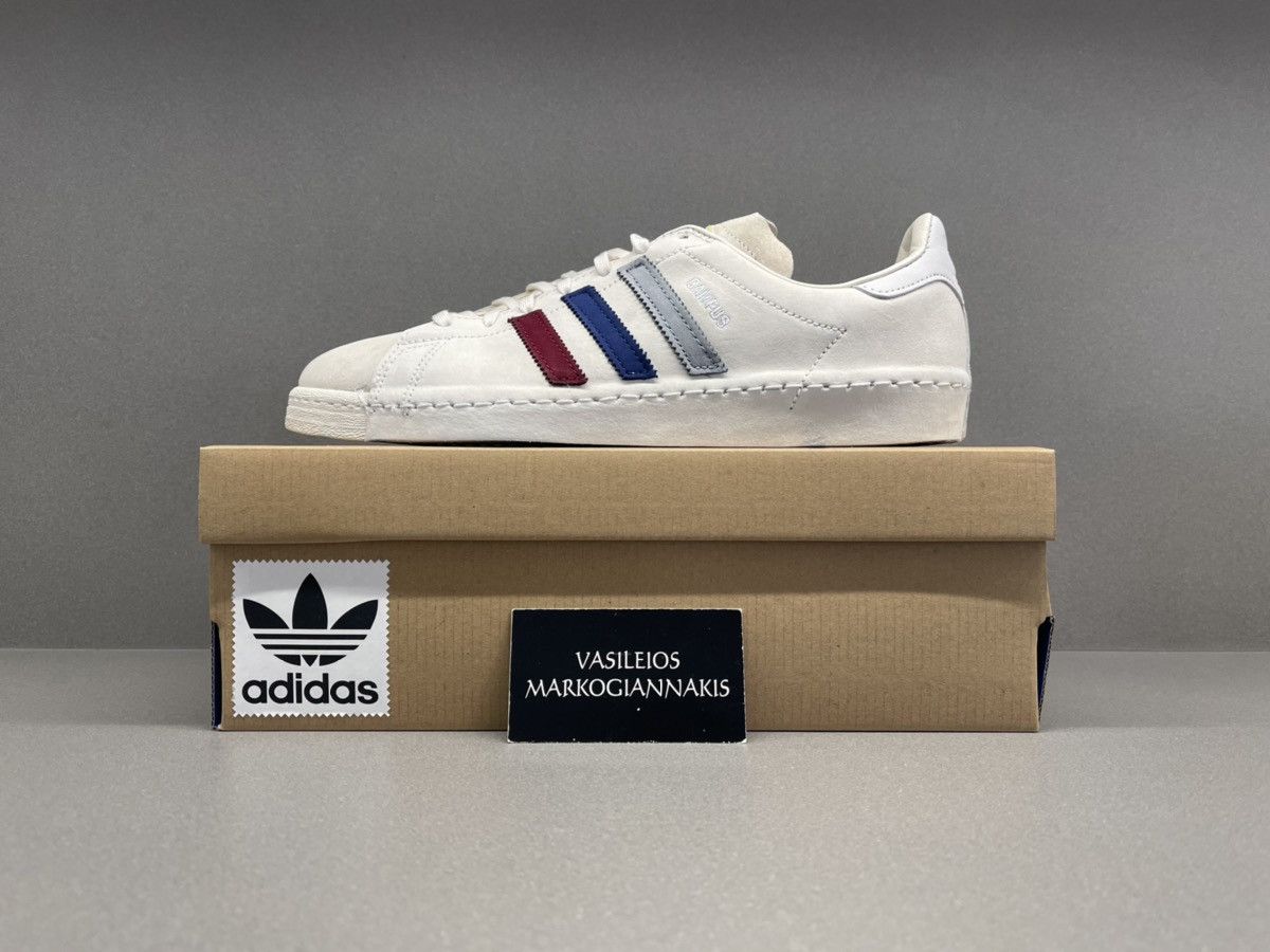 adidas gazelle silver green womens adidas Campus 80s By Shun Hirose aka Recouture – The Garden main image 0