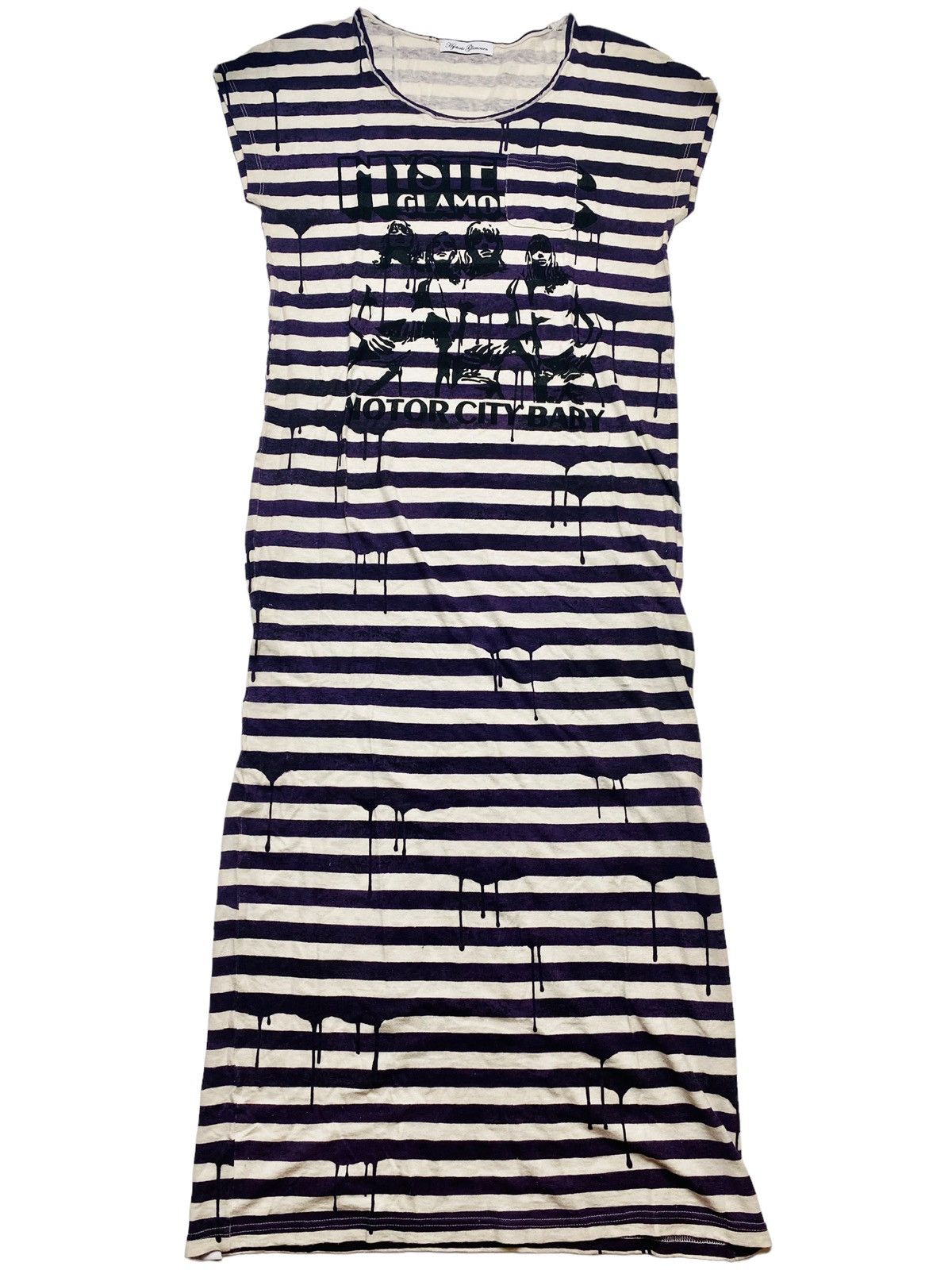 image of 2000S Hysteric Glamour - Motor City Baby Maxi Dress in Purple, Women's (Size Medium)