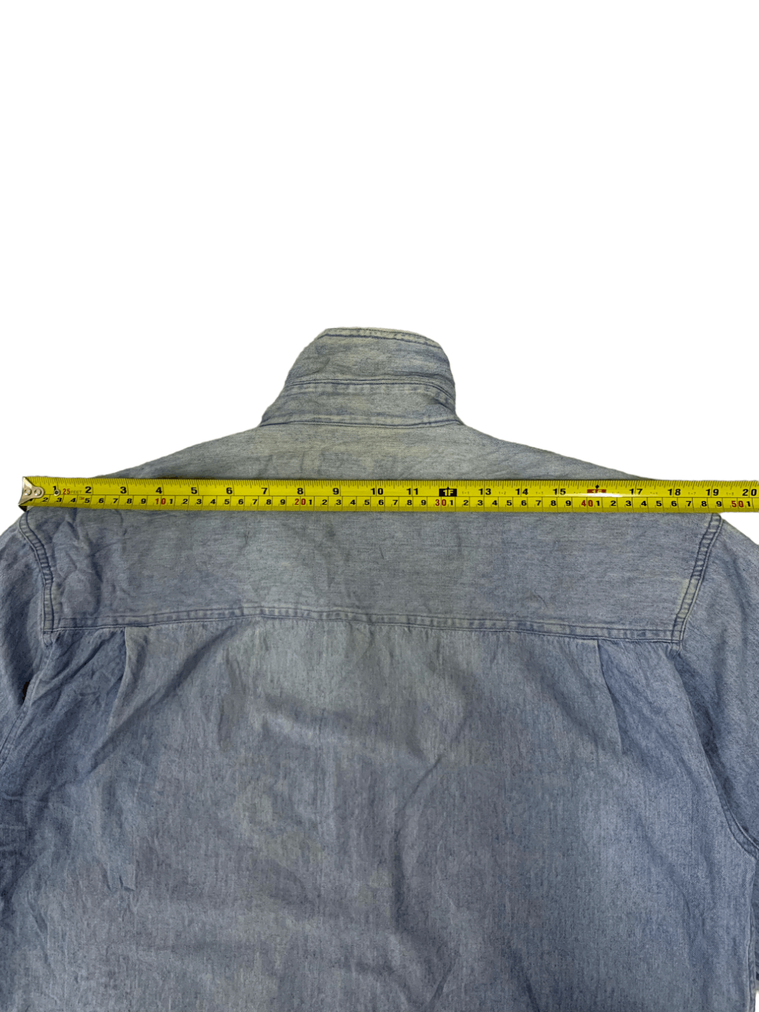 Japanese Brand SALES 🔥 Vintage Japanese Brand Faded Denim Style Button Up Size US M / EU 48-50 / 2 - 12 Thumbnail