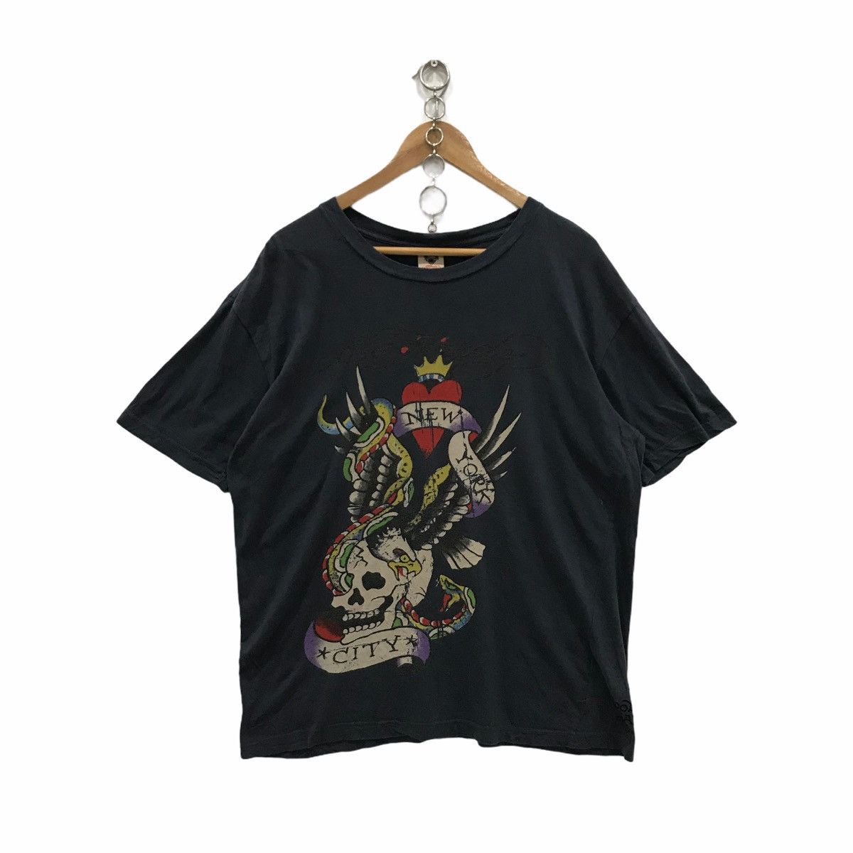 Christian Audigier × Ed Hardy Ed Hardy X Christian Audigier Art T Shirt Size US XL / EU 56 / 4 - 1 Thumbnail