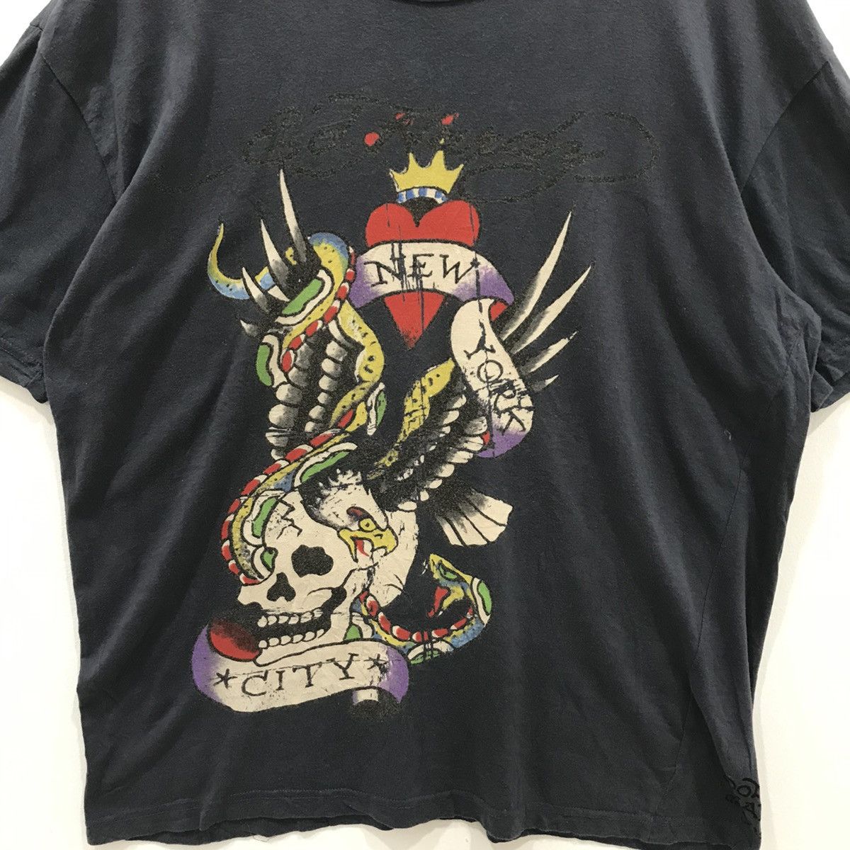 Christian Audigier × Ed Hardy Ed Hardy X Christian Audigier Art T Shirt Size US XL / EU 56 / 4 - 3 Thumbnail